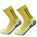 New Football Socks Men and Women Sports Socks Non-slip Silicone Bottom Soccer Basketball Grip Socks