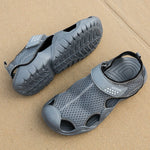 Breathable Mesh Men sandals Outdoor Summer Men Sneakers shoes  Plastic Men Casual shoes Summer Beach Shoes Water Shoes