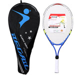 1pcs 23 Inch Special Tennis Racket for Teenagers Aluminum Alloy Tennis Racket Strong Nylon Wire Suitable for Children&#39;s Training