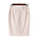 NAVIU New Elegant and Fashion Women Skirt For Spring Summer Formal Faldas Office Ladies Mini Short Jupe