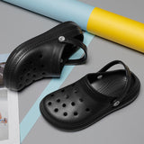 Summer Men Sandals Beach Slippers Unisex Men Shoes Aqua Breathable Hollow Out Garden Slippers Foam Runners Water Shoes Outdoor