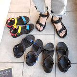 Summer Soft Big Size Sandals Fashion Beach Sandals Outdoor Casual Roman Sandals Breathable Men Flats Slippers Zapatos De Hombre