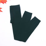 Plus Velvet Children Pants Winter Girls Leggings Warm Leggings For Kids Candy Colors Girls Trousers 3-9 Year Baby Leggins