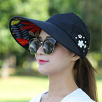 Golf Sun Cap Women UPF 50+ UV Protection Wide Brim Beach Sun Hat Visor Hats for Women Wife Girls Gift Uulticolor Fashion