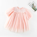 HoneyCherry New Kids Dresses For Girls Spring Girl Dress Child Baby Sweet Princess Dress Designer Dress Baby Girl Clothes