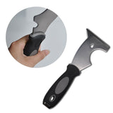 Stainless Steel Paint Putty Scraper 7-in-1 9-in-1 Tool Spackle Cutter Caulk Removal Painters Tool for Wood Wallpaper Scraper