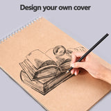 A3/A4/A5/8k/16k Sketchbook Thick Paper 160 GSM Notebook for painting DIY Creative Practice Drawing Art School Supplies