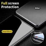 SmartDevil Screen Protectors For Xiaomi Mi 12T Pro Glass 11T 9T 10T Lite Full Cover Tempered Glass Full Cover HD Anti Blue Ray