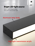 Long strip surface mounted ceiling lights nordic modern aisle balcony bedroom dining room living room ceiling lamp LED indoor