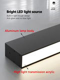 Long strip surface mounted ceiling lights nordic modern aisle balcony bedroom dining room living room ceiling lamp LED indoor