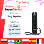 Dog Repeller Ultrasonic Dogs Barking Deterrents Electronic Training Devices With Ultrasound USB Recharge Flashlight LED