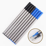 High quality ballpoint pen business signing pen stainless steel material replaceable refill office school supplies stationery