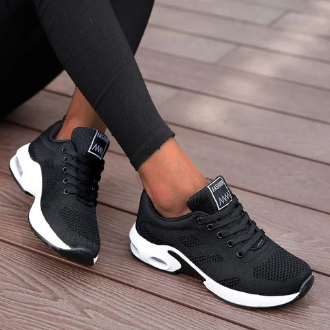 Women Platform Casual Sneakers Shoes Mesh Breathable Running Shoes Chunky Summer Sports Tenis Shoes 2024 Luxury Vulcanize Shoes