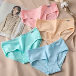 4Pcs/lot Girls Briefs Panties Cotton Teen Underwear Little Toddler  8-14Y