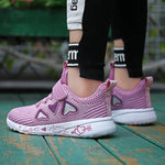 2023 Girls Casual Shoes Light Mesh Sneakers Kids Summer Children Autumn Tenis Cute Sport Cartoon Female Running Sock Footwear 8