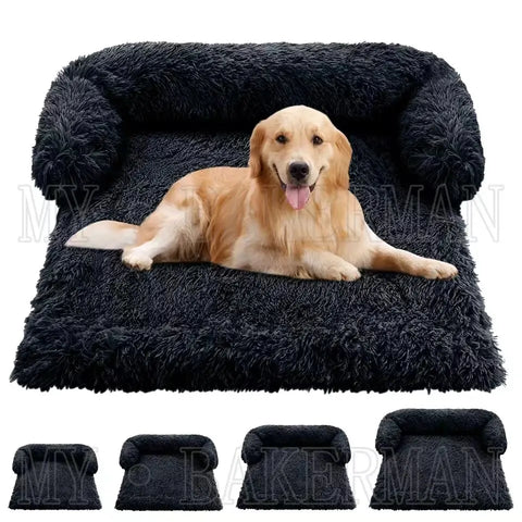 Large Dog Sofa BedPet Dog BedSofa Dog Pet Comfort BedWarm NestWashable Soft FurnitureProtective PadsCat Blanket