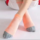 2 Pairs Fitness Ankle Sport Socks Man Woman Mesh Breathable Quick-Drying Bike Running Outdoor Cycling Travel No Show Socks