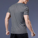 Running Shirts Soccer Shirts Men's Jersey Sportswear Mens Jogging T-Shirts Quick Dry Compression Sport T-Shirt Fitness Gym