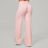 Women Straight Yoga Leg Bottoms Soft Stretchy Fabric Women's Yoga Pants GYM Sweat-Wicking Properties Running Sport Trousers