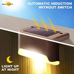 Solar Lamp Path Deck Outdoor Garden LED Lights Waterproof Balcony Lighting Decoration for Patio Stair Fence Solar Light Outdoors