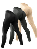 Women's 3-Piece Sports Pants With Sexy Hip Lift Yoga Pants Exercise High-Waisted Running Yoga  Pants