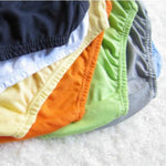 12pcs/Lot Cartoon Boys Panties Kids Briefs Baby Cotton Solid Underwear Underpants 2 to 10Years