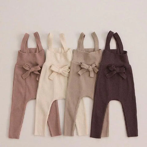 0-24M Baby Girls Suspender Pants Adjustable Strap Pants Korean Style Spring Autumn Toddler Baby Girls Jumpsuit Overall