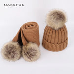 2 3 4 5 6 7 8 9 10 Years Old Boys Girls Winter Warm Hat Knitted Beanie Caps for Kids Toddler Fur Pompom Snow Bonnet Freeshipping