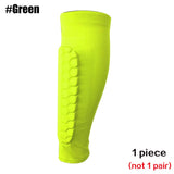 Honeycomb Soccer Shin Guards Football Shields Professional Sports Legging Shinguards Leg Sleeves Protective Gear Shank Protector