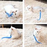 Replace Plush Cat Toy Accessories Worms Replacement Head Funny Cat Stick Pet Toys 5/10/6/11 Pcs