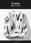 Brand Clothing High Quality Fashion Sweaters/Male Loose Casual Knitted Pullover/Man Casual Round Neck Sweaters M-3XL