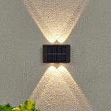 Solar Wall Lamp Outdoor Waterproof Up And Down Luminous Lighting