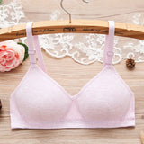 Girls Tube Top Training Bra Wireless Thin Cup Bra Fashion Comfortable Teenage Underwear Teenage Girls Clothing 14 16 Years