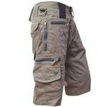 Men&#39;s Cargo Shorts 2022 Summer Army Military Cotton Loose Tactical Joggers Shorts Men Multiple Pockets Work Casual Short Pants