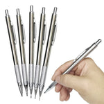 0.3/0.5/0.7/0.9/1.3/2.0mm Mechanical Pencil Office School Writing Art Painting Tools Metal Automatic Pencils Creative Stationery