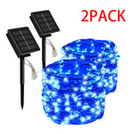 Outdoor Waterproof Solar Led Light Outdoor Garland Solar Power Lamp Garden Lights Christmas Party Garden Solar Lamp Decoration