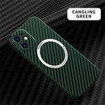 Carbon Fiber for iphone 12 13 14 pro Max Case Magsafe Magnetic Wireless Charging Case For iPhone 13 12 Pro Max 14Plus Hard Cover