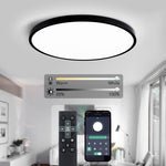 0.9inch Ultra-thin Ceiling lamp Smart APP/Remote Control LED Ceiling lights for Room Dimmable Panel light for Living Room Kichen