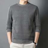 New Men's Casual Pullover Fashion Sweater Autumn and Winter Warm Top