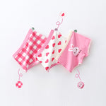 3Pcs/lot Kids Panties 7 Collections Chirdren&#39;s Underwear Lovely Girls Briefs Floral Grid Cute Pants Baby Dots Cotton Underpants