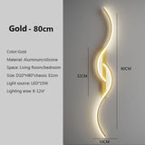 Modern LED Wall Lamp Minimalist Bedroom Bedside Led Sconce Long Strip Lustre Living Room Sofa Home Interior Lighting Fixtures