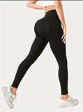 Pocket Yoga ,High Waist And Hip Lifting , Sports And Fitness Women's Leggings, Directly Sold By Manufacturers