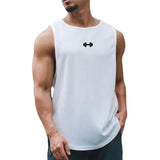 Summer Tank Top Mens Gym Fitness Training Clothing Quick Dry Silm Fit Bodybuilding Sleeveless Shirts Men Fashion Basketball Vest