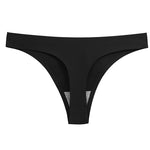 BZEL 10PCS Female Thongs Silk Satin Women's Panties Sports Seamless Underwear Sexy Lingerie Girls Hot G-Strings Underpants Tanga