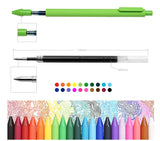 KACO 20pc/lot Gel Pen 0.5mm Retro Candy Color Writing Tools with Colored Ink, Hand drawing Bookkeeping Note Taking Cute Supplies