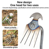 New Weeding Artifact Uprooting Weeding Removal Tool Multifunctional Shovel Pulling Weeds Hoes Agricultural Rakes Gardening Tools