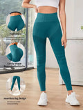 Women's 3-Piece Sports Pants With Sexy Hip Lift Yoga Pants Exercise High-Waisted Running Yoga  Pants