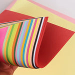 100Pcs Colored Art Origami A4 Colored Printer Paper Color Paper Decor 10 Assorted Colors Paper for Kids DIY Arts Crafts