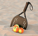 Beach Tennis Balls 50% Standard Pressure Padel Ball Slower Ball Speed for Outdoor Training  Paddle Balls