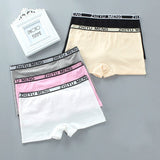 4Pcs/Lot Girls Boxer Briefs Panties Underwear Underpants Girl for Kids Children 8-14Y